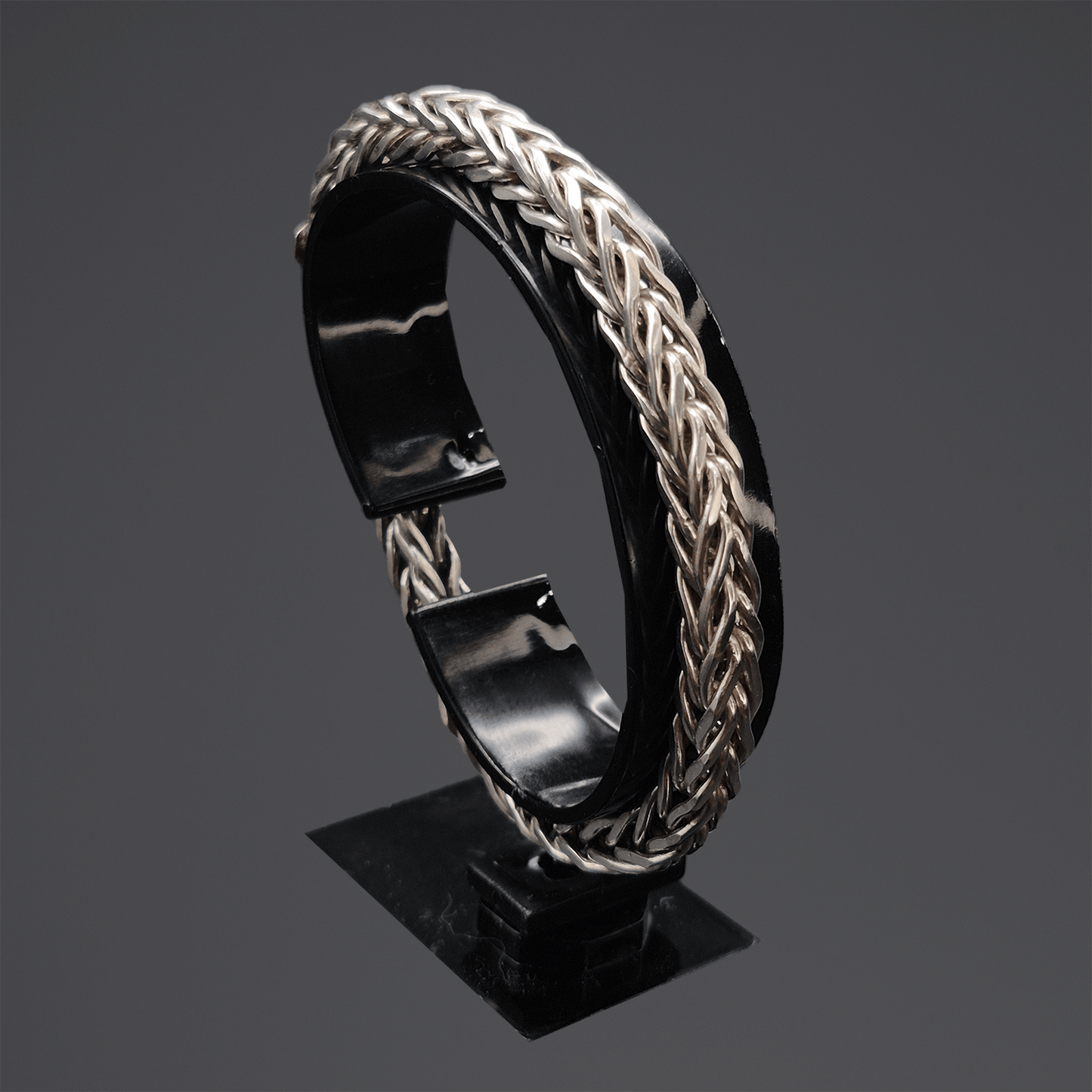 Fuchskettenarmband 925 Silber