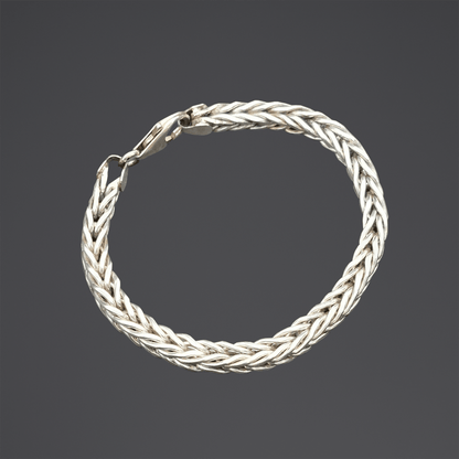 Fuchskettenarmband 925 Silber