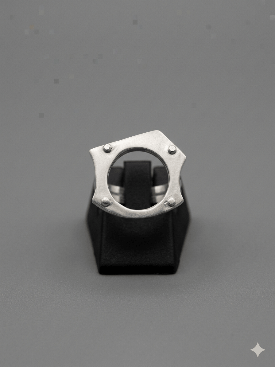 Silberring 925 Statement